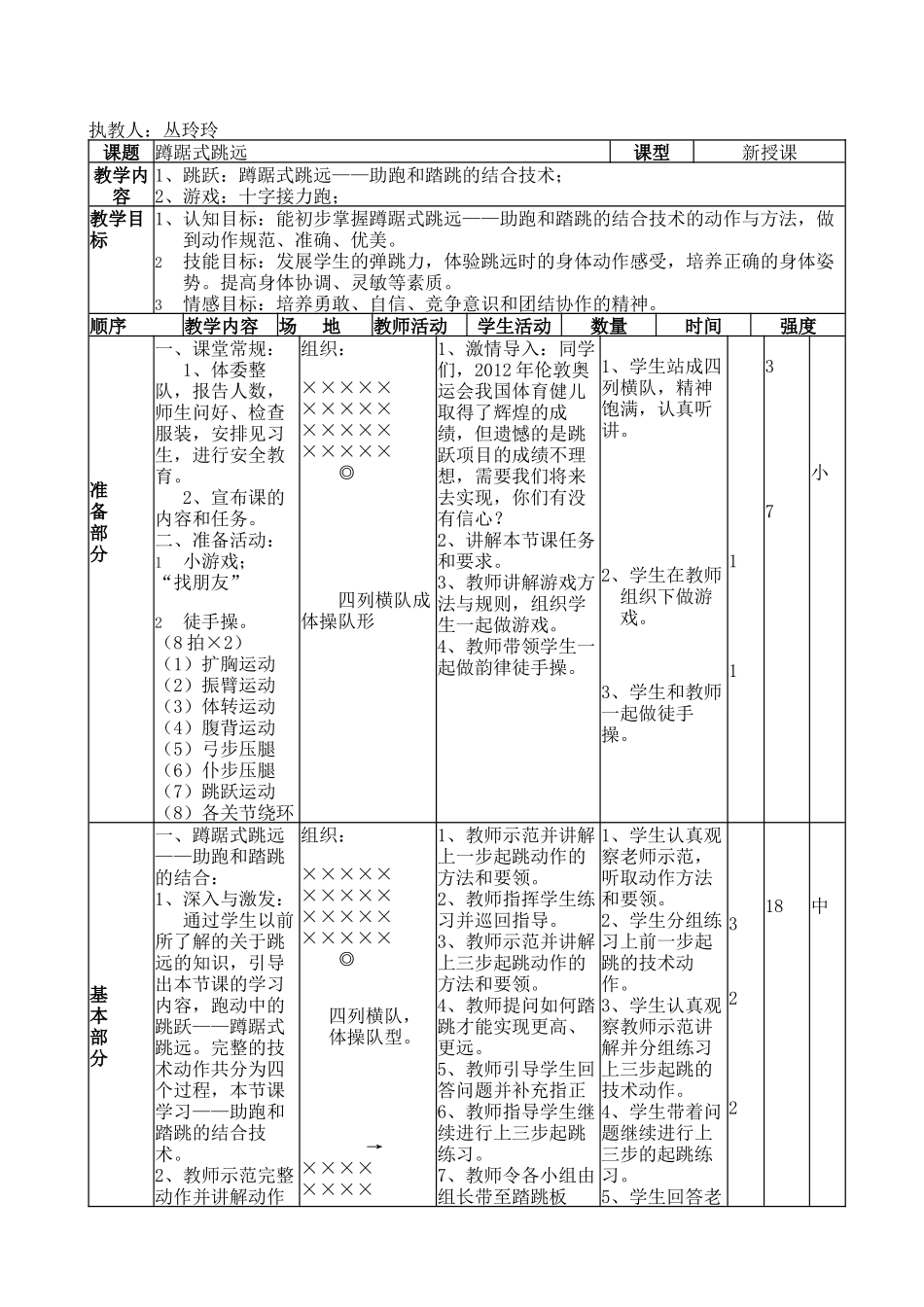 小学蹲踞式跳远优质课教案_第3页