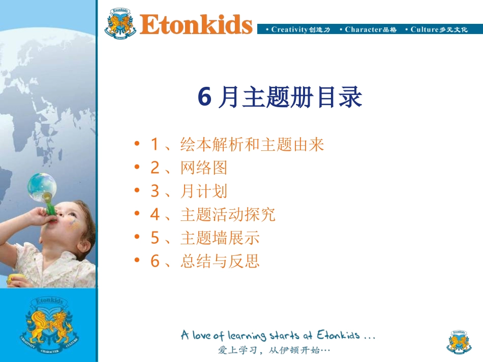 合肥伊顿幼儿园海葵班6月主题册_第2页