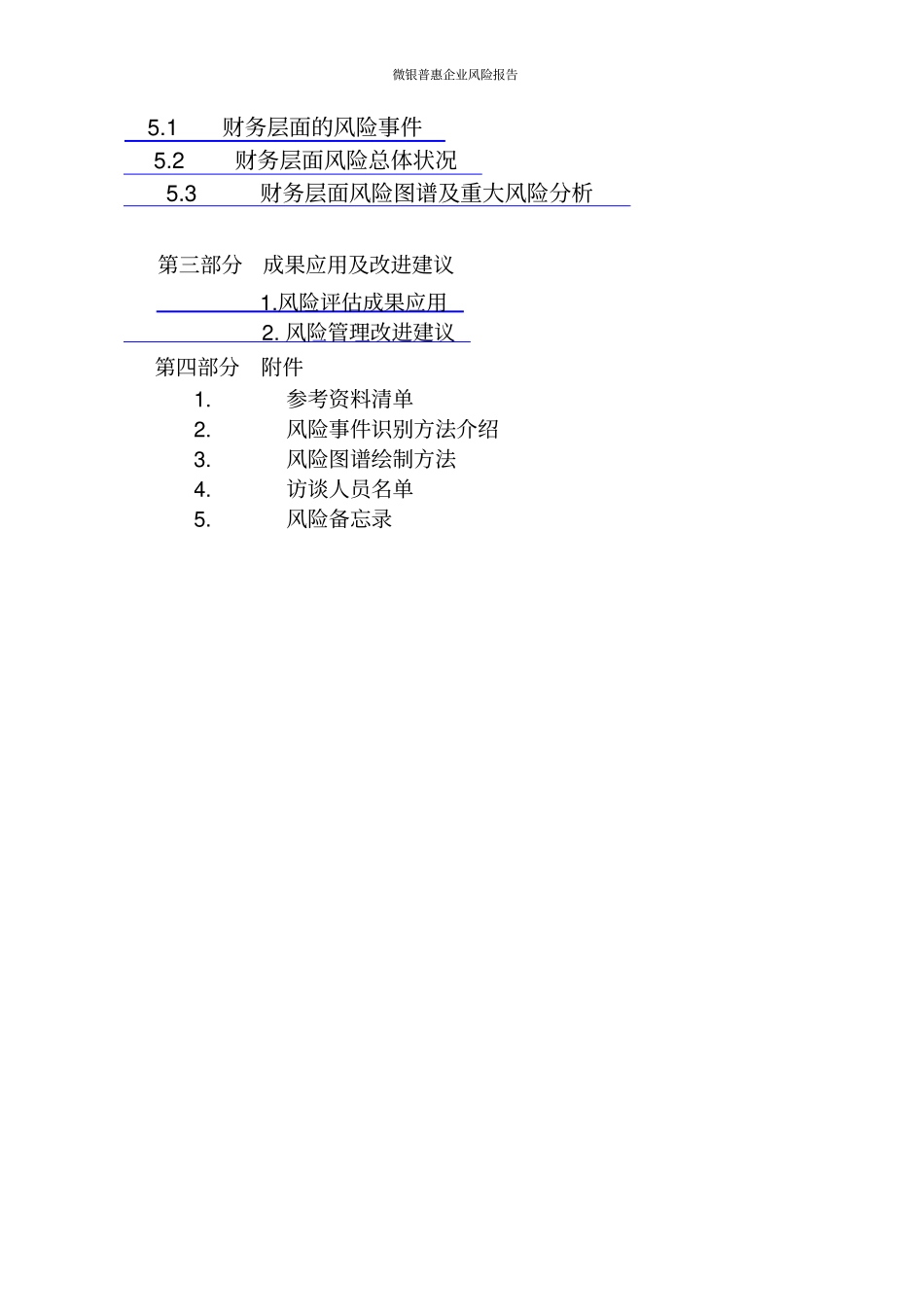 全面风险评价及内控报告模板_第3页