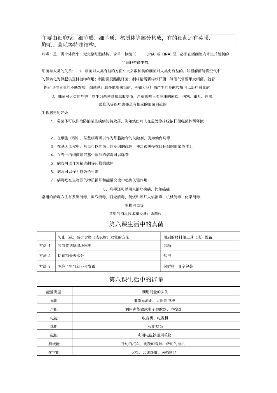 六上科学课后习题答案讲解_第2页