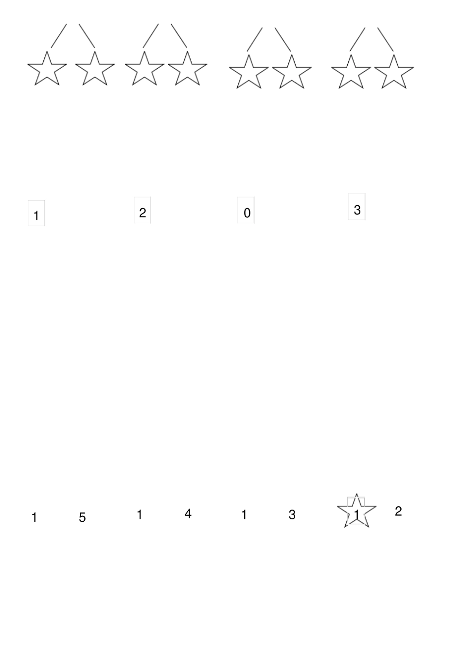 六以内数的分解和组成练习_第3页