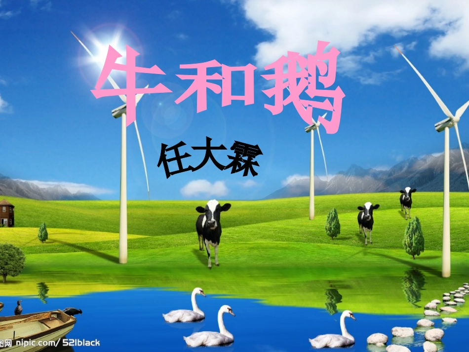 《牛和鹅2》PPT(北师大版下)PPT课件_第3页