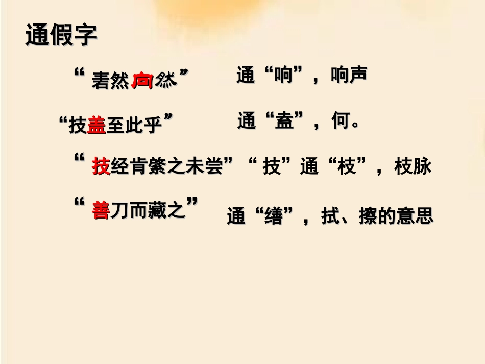 庖丁解牛(课件)_第3页