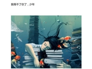 我等不了你了，少年