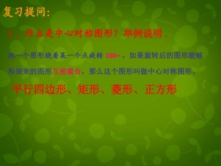 九年级数学上册22圆的对称性课件2（新版）苏科版