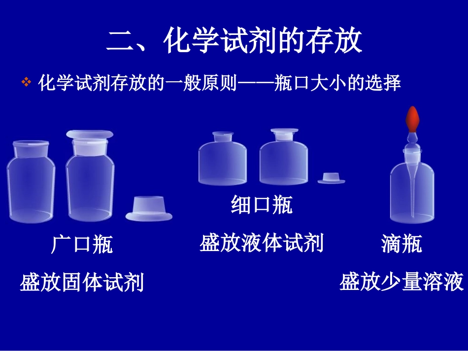 化学实验复习（三）试剂存放、物质提纯、鉴别、分离_第2页