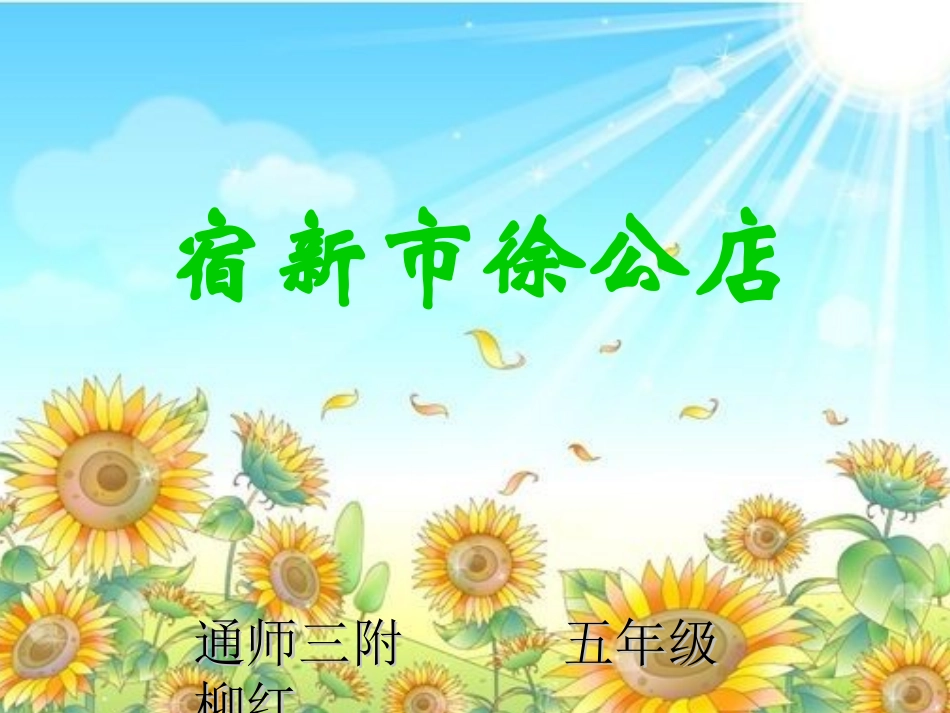 宿新市徐公店_第1页