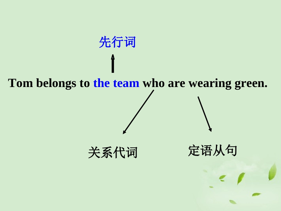 高三英语一轮复习 Module1 Unit2定语从句课件1 牛津版 课件_第3页