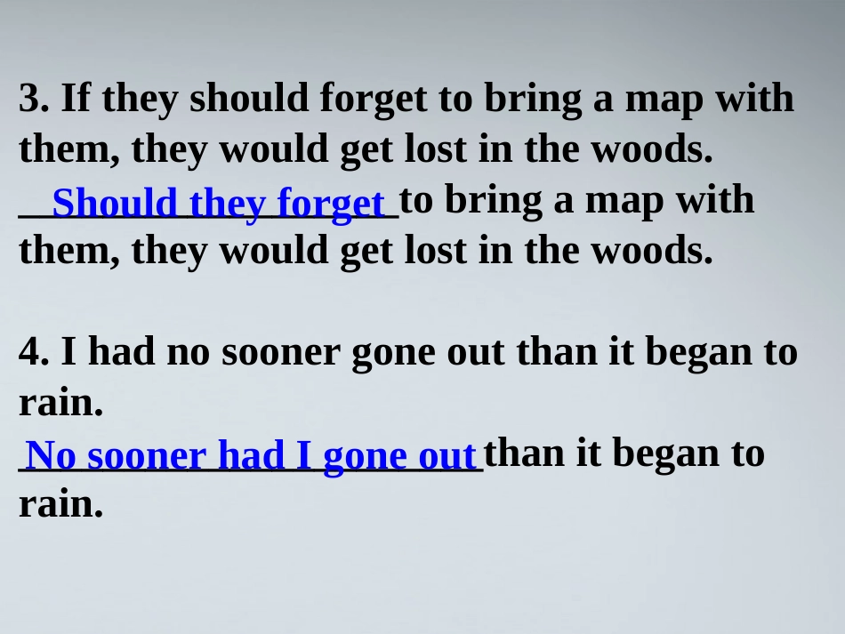 高考英语 13倒装句课件_第3页