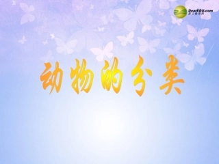 湖北省孝感市八年级生物下册 动物的分类课件 北师大版 课件