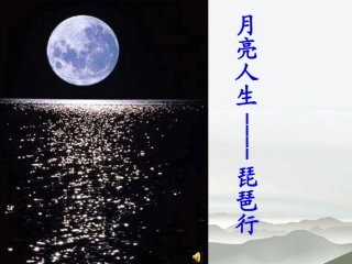 高中语文：专题三琵琶行并序课件 苏教版必修4 课件