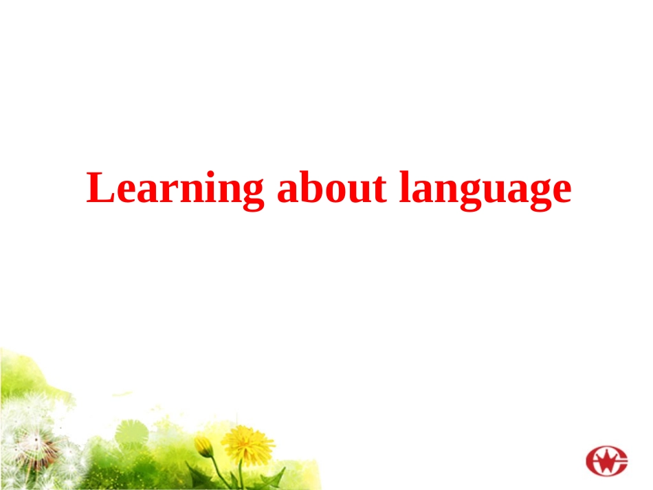 高中英语 Breaking records-Learning about language课件 新人教版选修9 课件_第1页