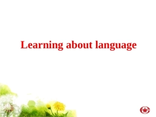 高中英语 Breaking records-Learning about language课件 新人教版选修9 课件