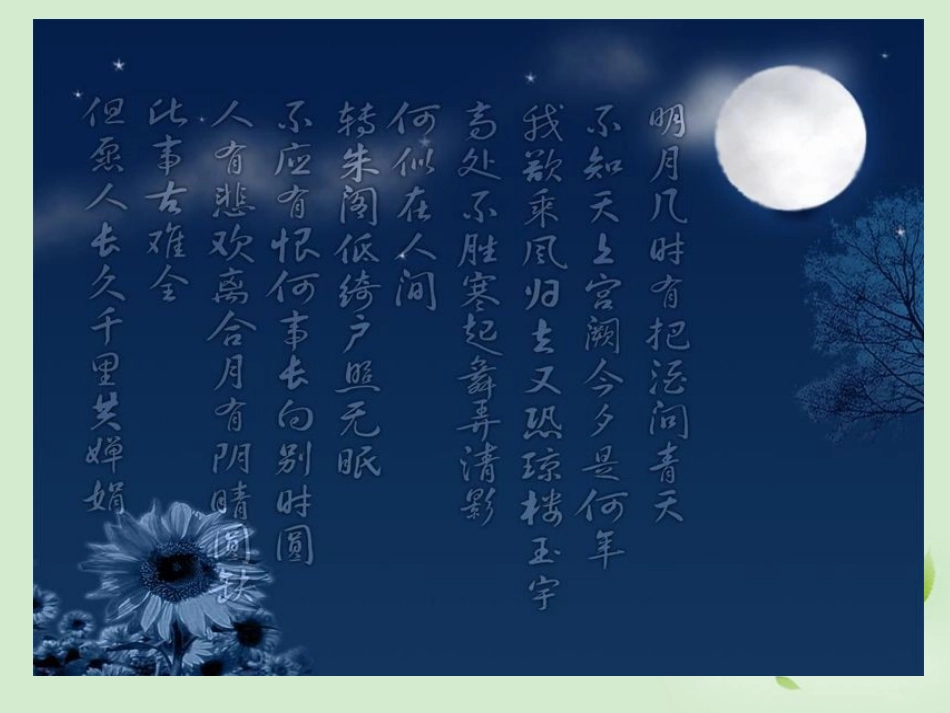 高三语文一轮复习 鉴赏诗歌的形象课件_第2页