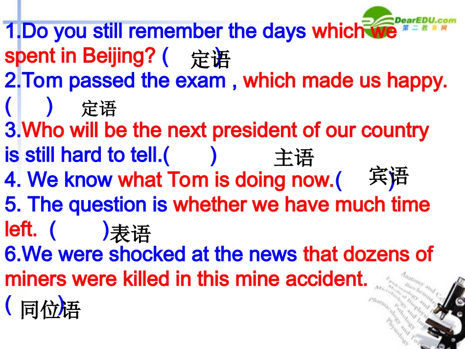 高考英语 状语从句和写作课件 新人教版 课件_第2页