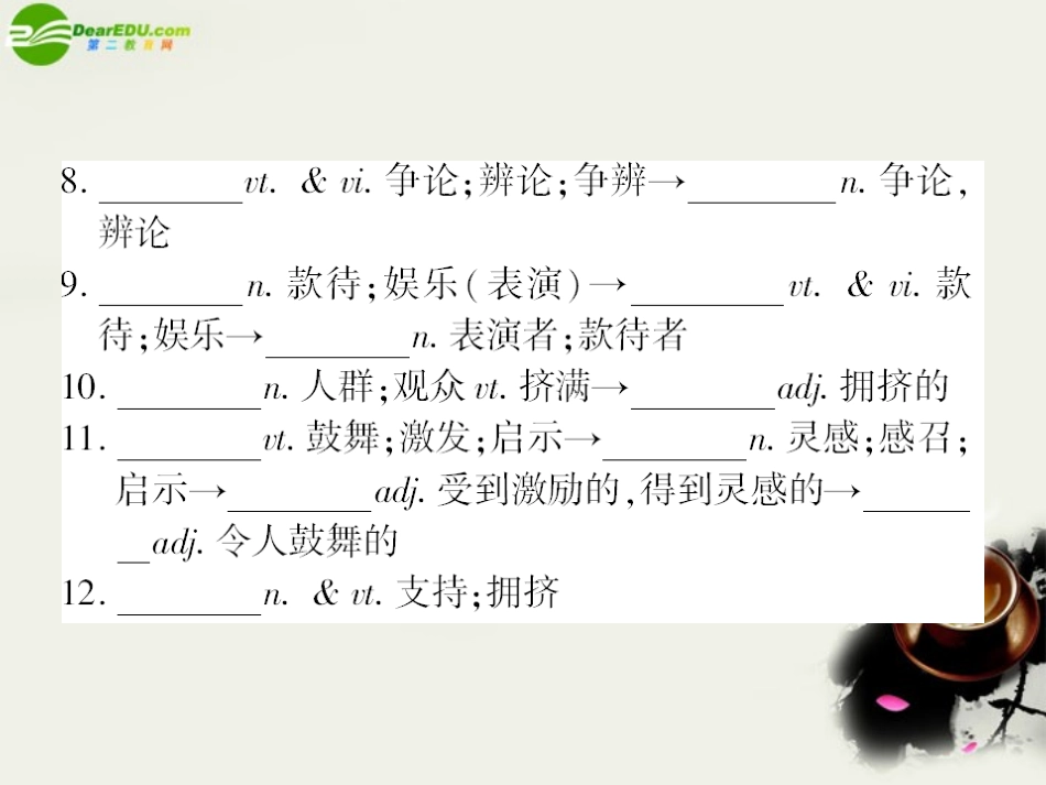高中英语 Unit1 Women of achievement 第二课时 Reading学案课件 新人教版必修4 课件-2_第3页