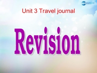 高中英语 Unit 3 Travel journal复习课件 新人教版必修1 课件