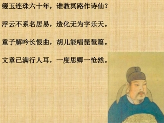 高中语文(琵琶行)课件 语文版必修2 课件