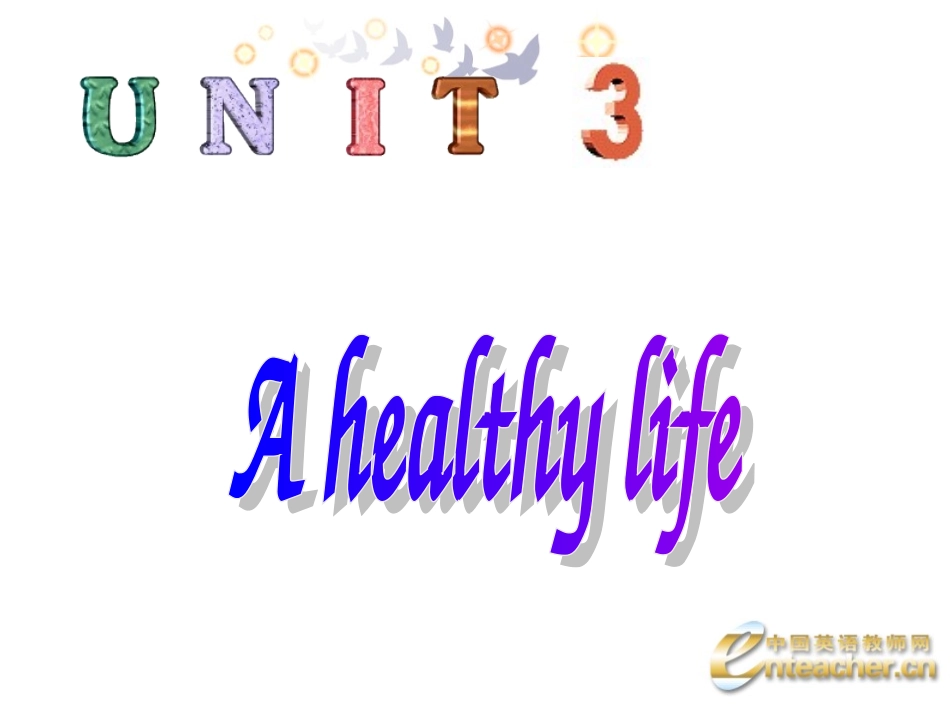 高中英语Unit 3 A Healthy Life-warming up and reading课件2 新课标 人教版 必修6 课件_第1页
