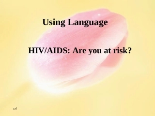 高中英语Unit 3 A Healthy Life-using language课件3 新课标 人教版 必修6 课件