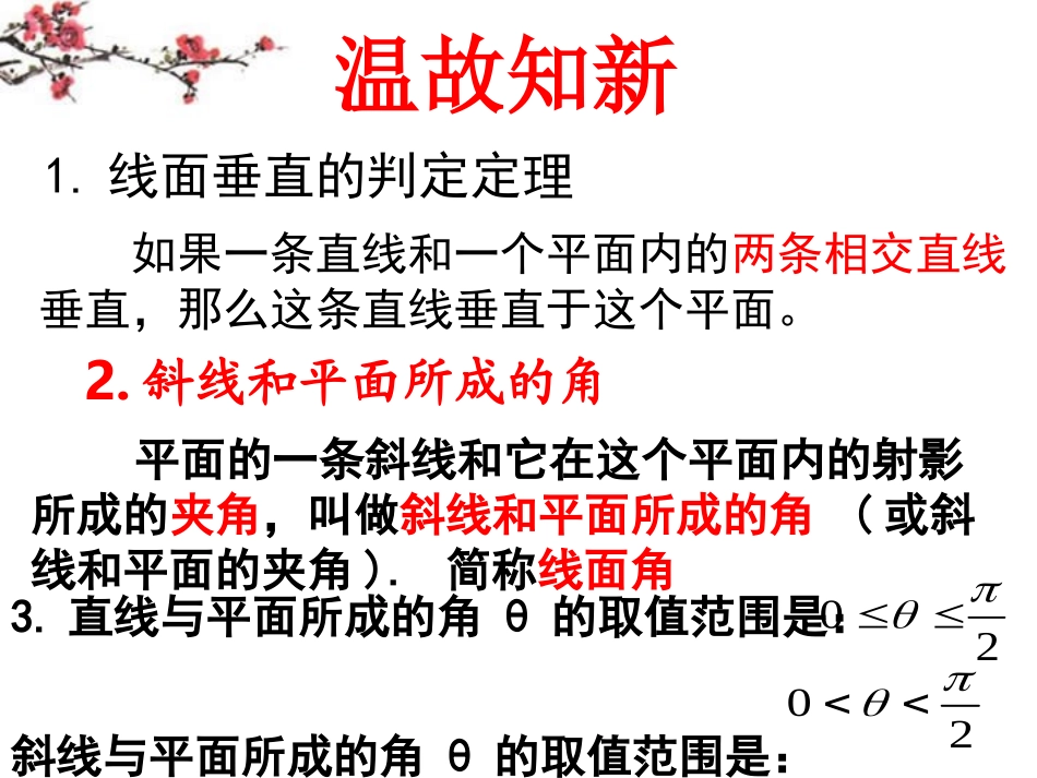 福建省建瓯市高一数学(平面与平面垂直的判定)课件_第1页