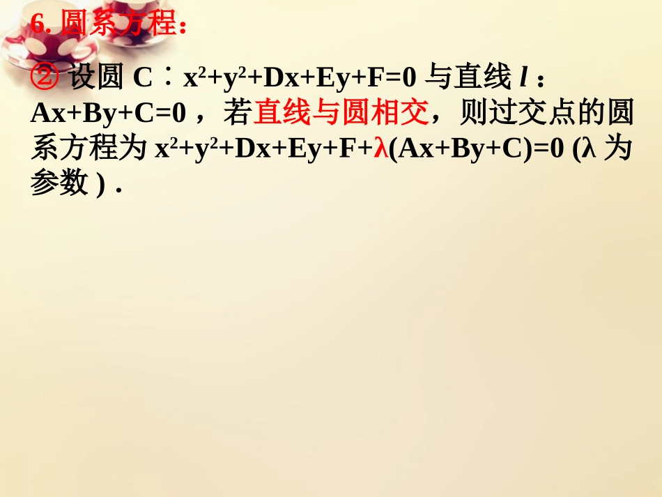 高中数学 42圆与圆的位置关系课件1 理 新人教A版必修2 课件_第2页