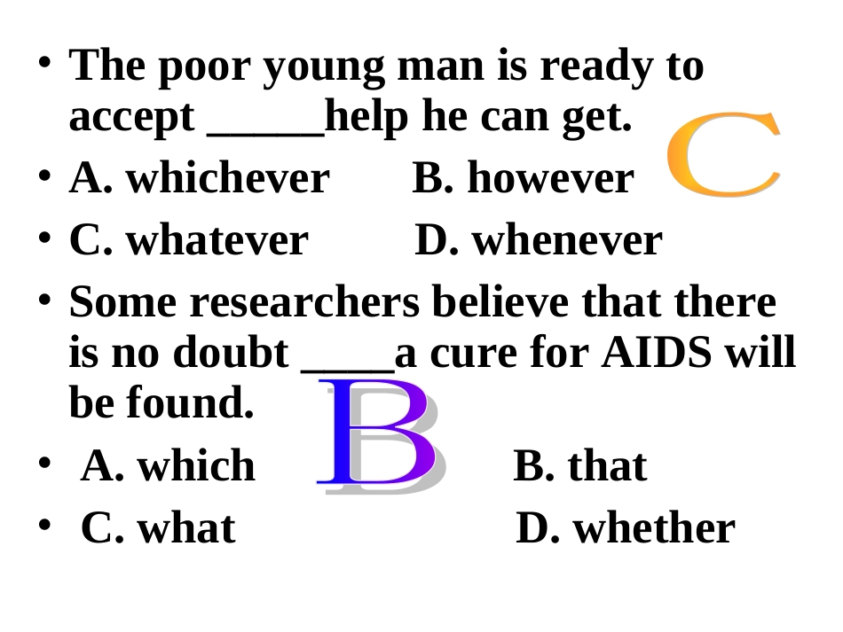 高中英语Unit 2 Language--word power 2 ppt 课件_第2页