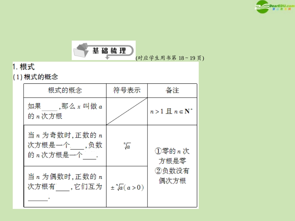 高三数学总复习导与练 第二篇第五节配套课件(教师用) 理 课件_第3页