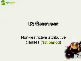 高中英语 Unit3 Grammar课件 牛津译林版必修1 课件