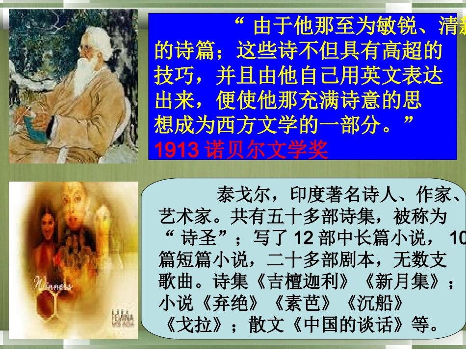 高中语文(素芭)课件 新人教版选修 课件_第3页