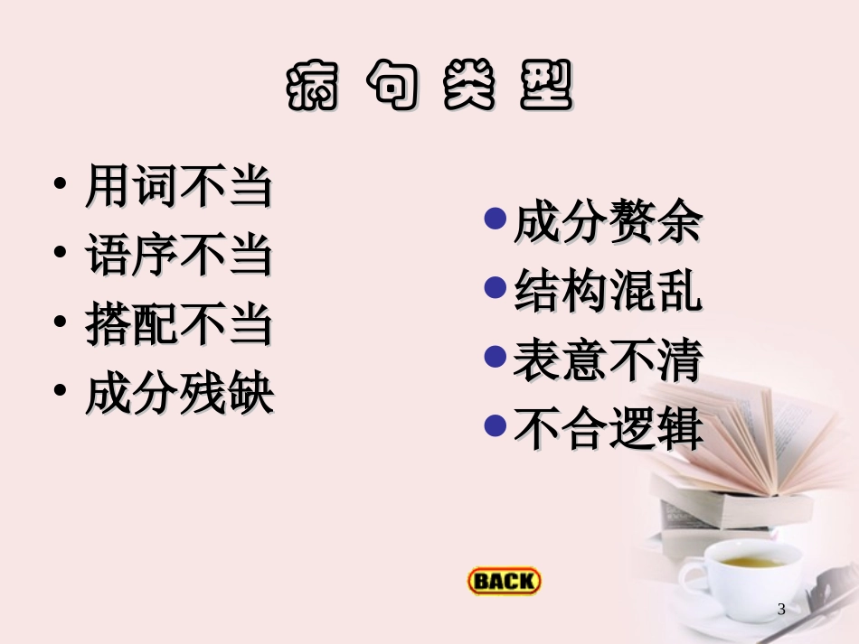 高二语文 辨析并修改病句课件_第3页