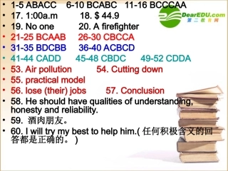 高中英语 mo1 U1,2becky课件 牛津版必修1 课件