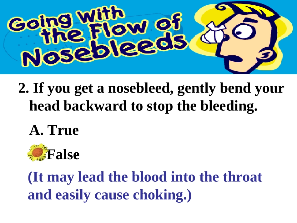 高中英语 Unit5 First Aid  Reading and Discussing 课件必修五 课件_第3页