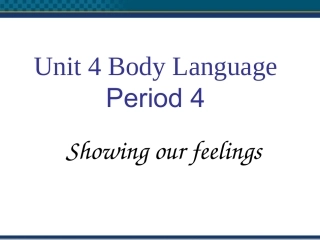 高中英语 nit4Using language公开课课件 新人教版必修4 课件