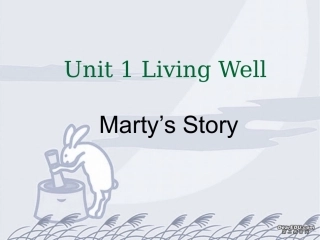 高二英语Unit1 Martys story language points课件 人教版 课件