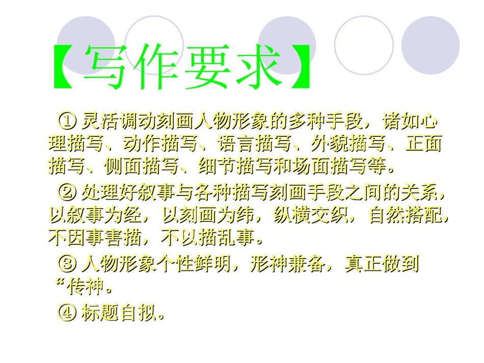 高三语文 形神毕肖地刻画人物 优秀作文评点课件全国通用 课件_第3页