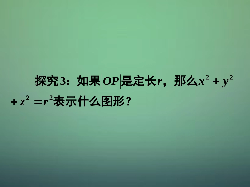 高中数学 4.3.2空间两点间的距离公式课件 新人教A版必修2 课件_第3页