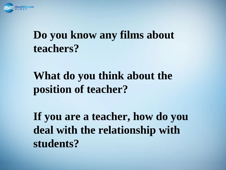 高中英语 Module 2 My New Teachers Reading and Vocabulary课件 外研版必修1 课件_第3页