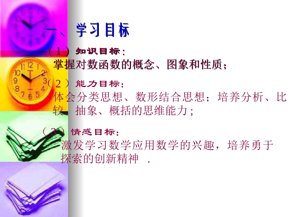 高中数学：222(对数函数及其性质(二))课件(新人教A版必修1) 课件_第2页