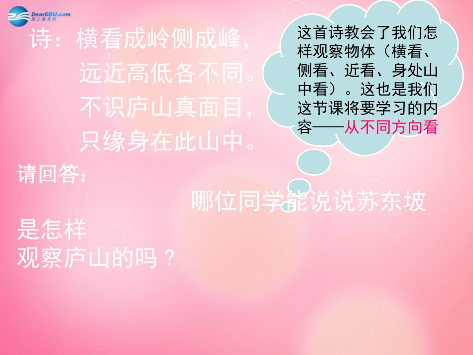 高中数学 122 空间几何体的三视图课件 新人教A版必修2 课件_第2页