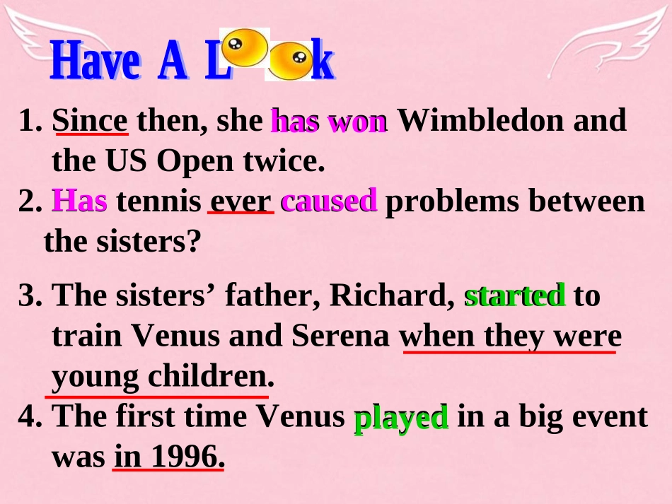 高中英语 Unit 2 Heroes Present Perfect Past Simple课件 北师大版必修1 课件_第3页