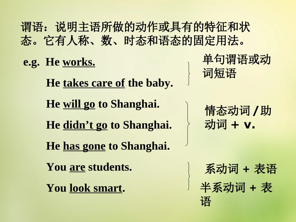 高三英语总复习 非谓语动词(一)课件 新人教版 课件_第2页
