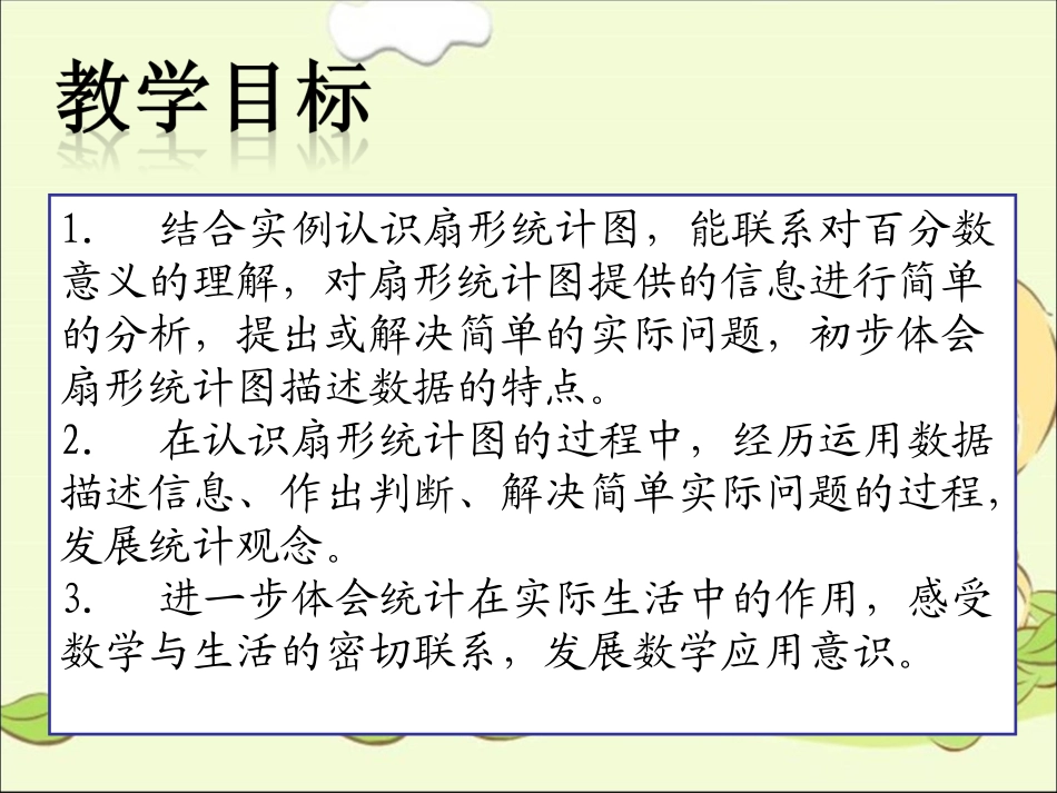 (苏教版)六年级数学下册课件_扇形统计图_第2页