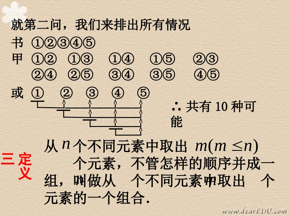 高二数学组合 人教版 课件_第2页