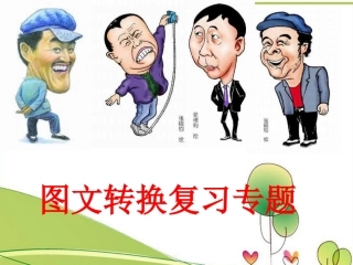 高考语文 图文转换复习专题课件 新人教版 课件