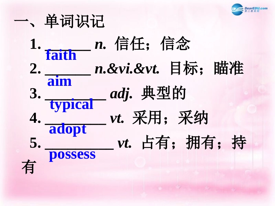 高考英语一轮复习 Unit 1 Art课件 新人教版选修6_第1页
