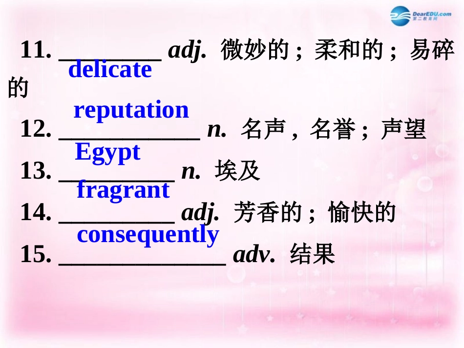 高考英语一轮复习 Unit 1 Art课件 新人教版选修6_第3页