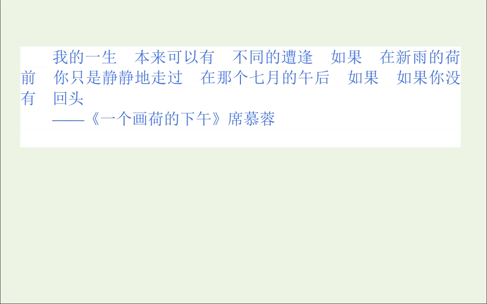 高中语文第1课荷塘月色课件新人教版必修2 课件_第3页