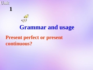 高中英语 Unit1 Tales of the unexplained Grammar and usage 2课件 牛津译林版必修2 课件