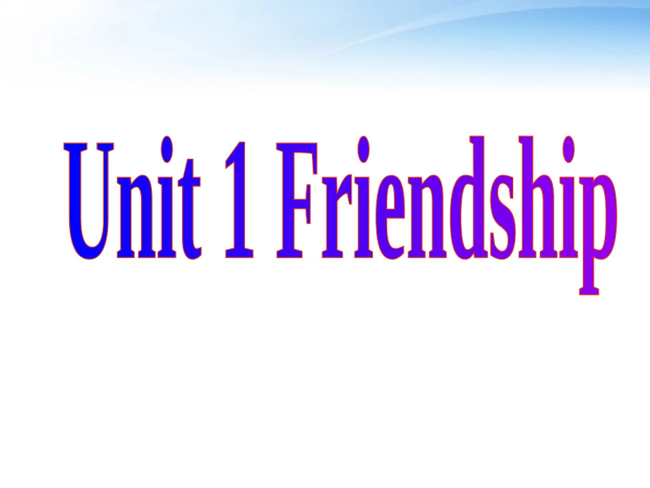 高中英语 unit 1 woeds and expressions课件 外研版必修1 课件_第1页